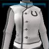 White riding jacket