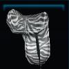 Zebra saddle