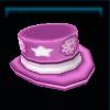 Pink disco hat