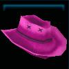 Hot pink cowboy hat