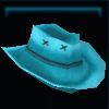 Specially dyed cowboy hat
