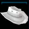 White cowboy hat