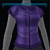 Purple collared shirt