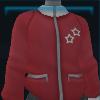 Red tracksuit jacket