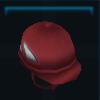 Red training helmet