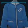 Blue tracksuit jacket