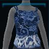 Blue designer top