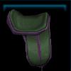 Green sporty saddle