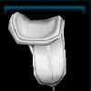 White Jorvik saddle