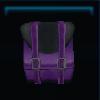 Purple saddlebag