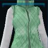 Green riding waistcoat