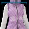 Purple riding waistcoat