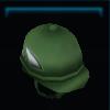 Pro green helmet