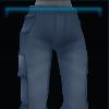 Blue work pants