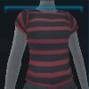 Red striped t-shirt