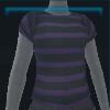 Purple striped t-shirt