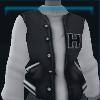 Black baseball jacket