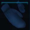 Dark blue mittens