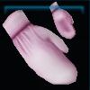 Light pink mittens