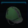 Green Jorvik helmet