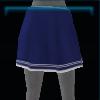 Blue Jorvik skirt