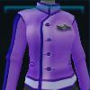 Purple satin jacket