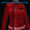 Red satin jacket