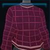 Pink checked sweater