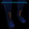 Dark blue arena boots