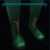 Emerald green arena boots