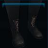 Black arena boots