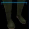 Green mocha boots