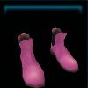 Pink ankle boots