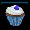 Blueberry cupcake