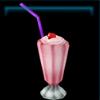 Strawberry milkshake