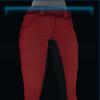 Red riding pants