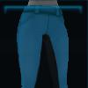 Turquoise riding pants