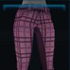 Pink patterned riding pants