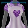 Purple love blouse