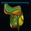 Colorful Spring saddle