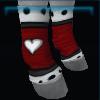 Heart leg wraps