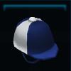 Nautical helmet with stripes