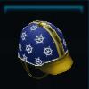 Decorated nautical helmet