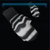Striped gloves