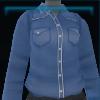 Blue Western shirt