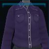 Purple Western shirt