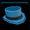 Blue top hat