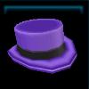 Purple top hat