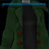 Green autumn jacket