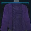 Purple Firgrove sweater